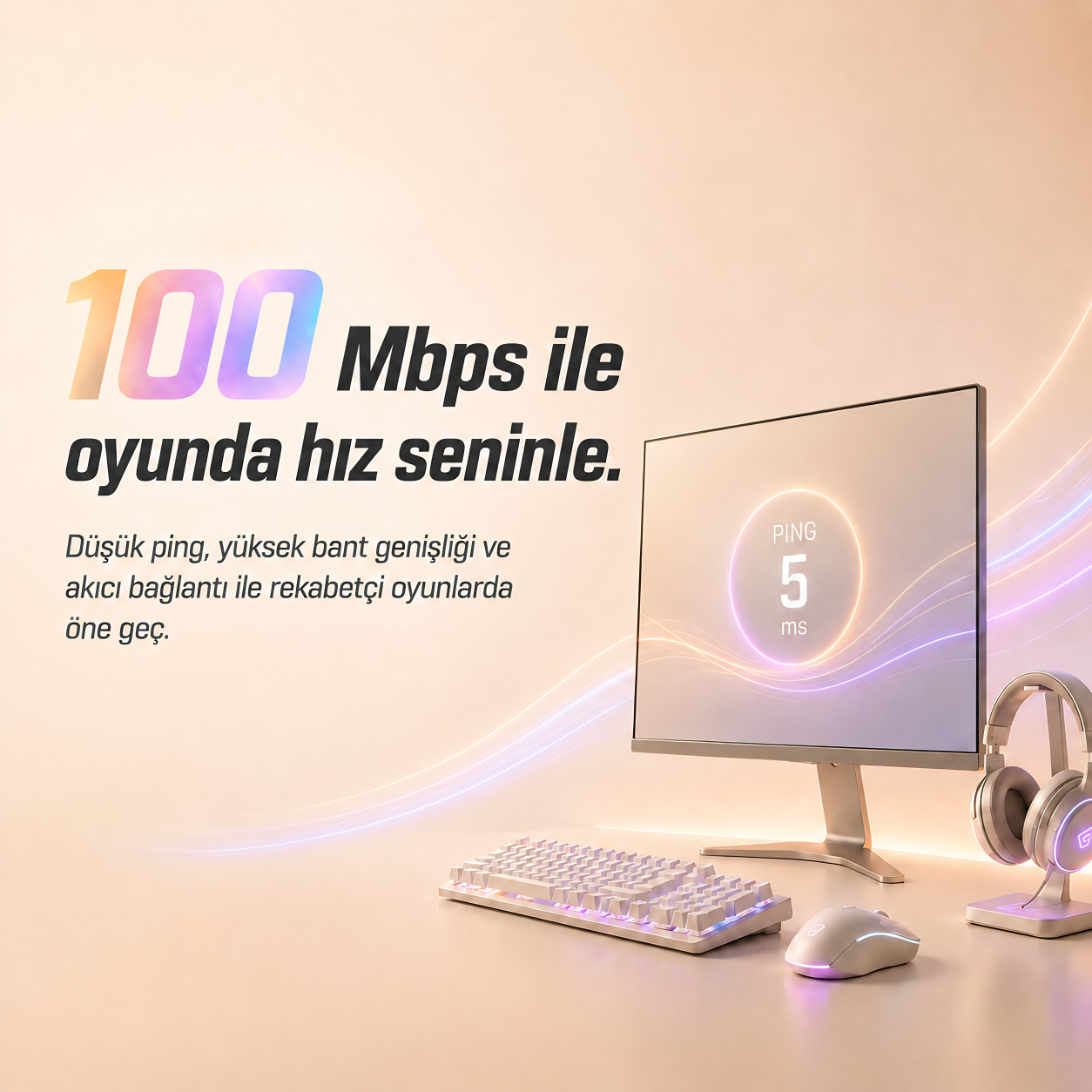 Gamer Paketi — Yok Artık 100 Mbps!